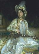 John Singer Sargent Sargent emphasized Almina Wertheimer exotic beauty in 1908 by dressing her en turquerie Germany oil painting artist